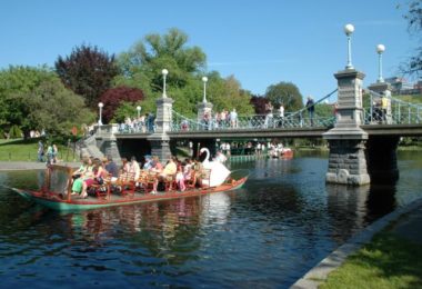 Boston en trolley bus