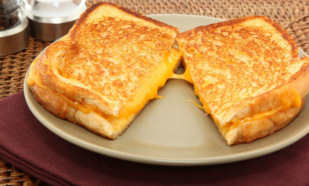 Grilled cheese sandwich