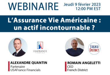 WEBINAIRE : “L’Assurance vie américaine : un actif incontournable ?”