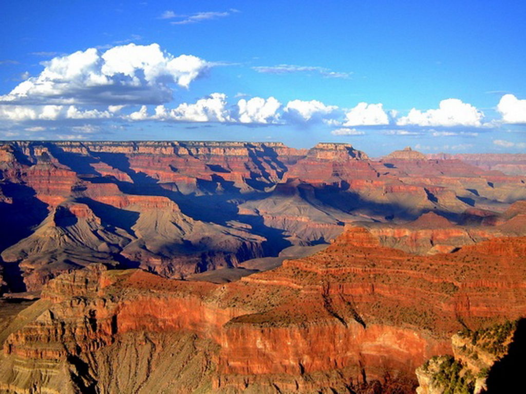 coucher de soleil sur le grand canyon