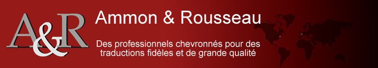 Ammon & Rousseau Translations