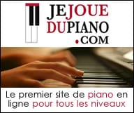 Je joue du piano