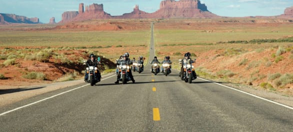 La Route 66 à moto