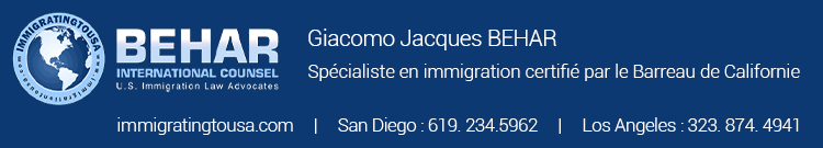 Maître Giacomo Jacques BEHAR | Behar International Counsel, PLC
