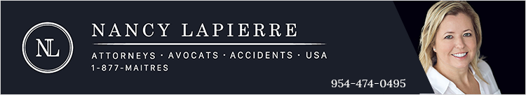 Nancy Lapierre – Avocat – Accident Floride