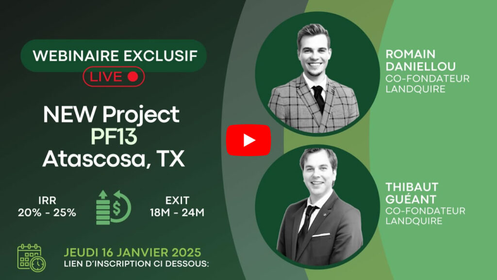 Landquire - Investissement terrain Texas