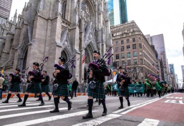 La parade de la Saint Patrick à Manhattan