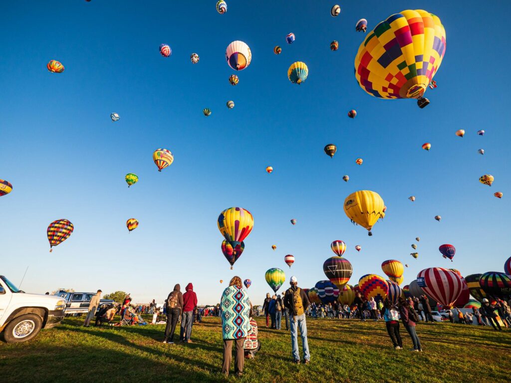 balloon-fiesta-festival-montgolfières-albuquerque-nouveau-mexique